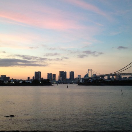 Cotton Candy Skies over Odaiba Cotton Candy Skies over Odaiba