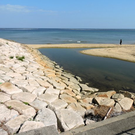 Praia Kemmin Sun na Ilha Awaji Praia Kemmin Sun na Ilha Awaji