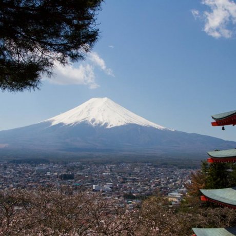 Pagode Chureito, Fujiyoshida Pagode Chureito, Fujiyoshida