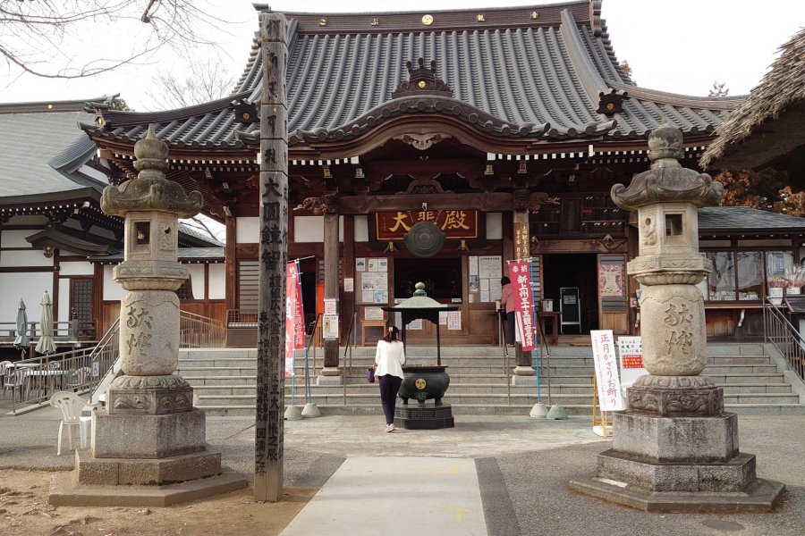 Explorando Gunma - Templo Ishiuchi Kobu Kannon 