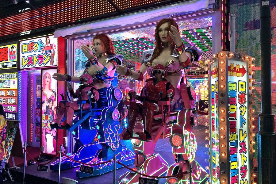 Robô Restaurante em Fotos